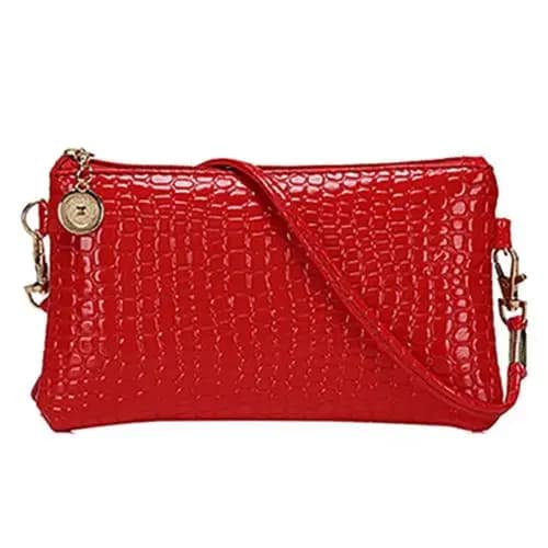 Sac à main en similicuir avec fermeture éclair pour femme, porte-monnaie initié à la mode, sac messa