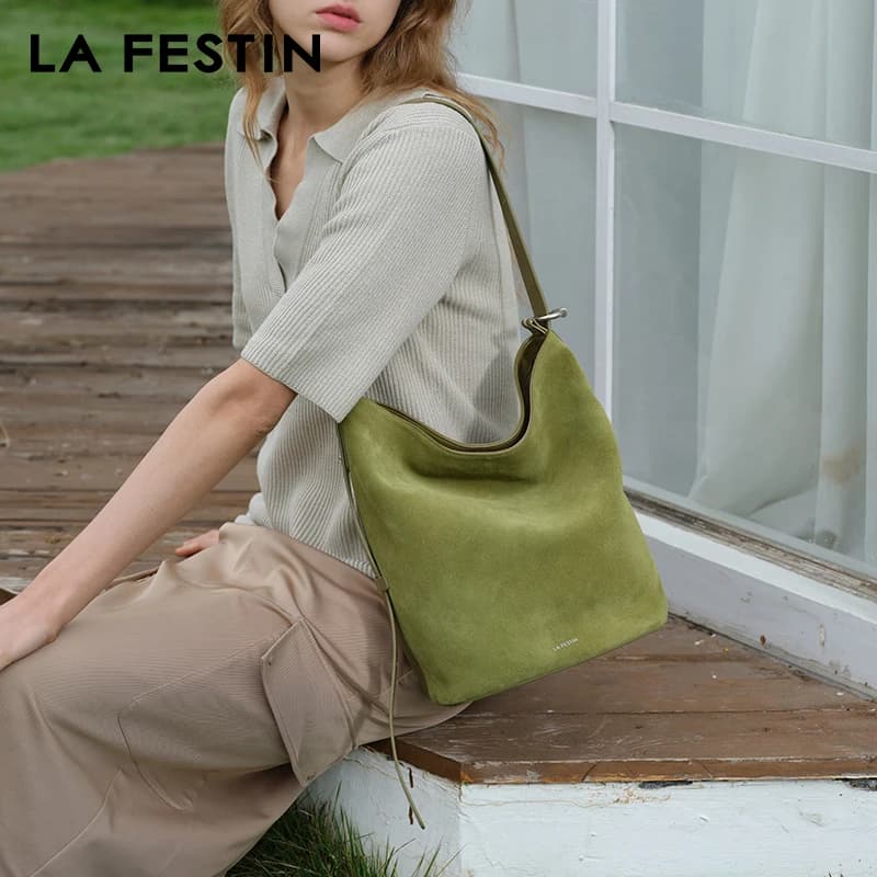 LA FESTIN – sac à bandoulière de marque originale, sac de luxe de styliste, sac seau, sac à main pou