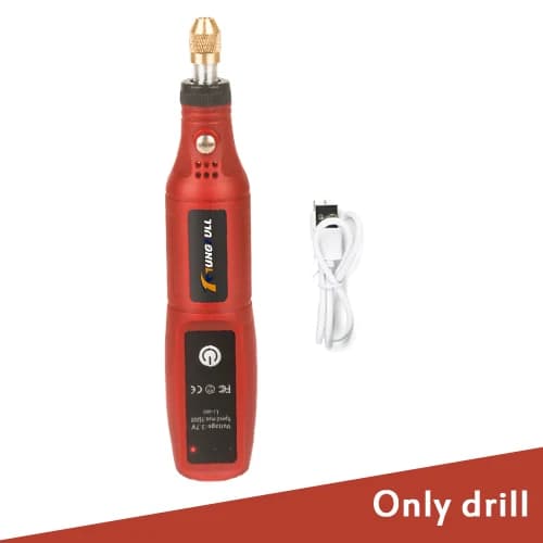 Mini perceuse électrique rechargeable par USB, stylo de gravure sans fil, outils Dremel, outil rotat