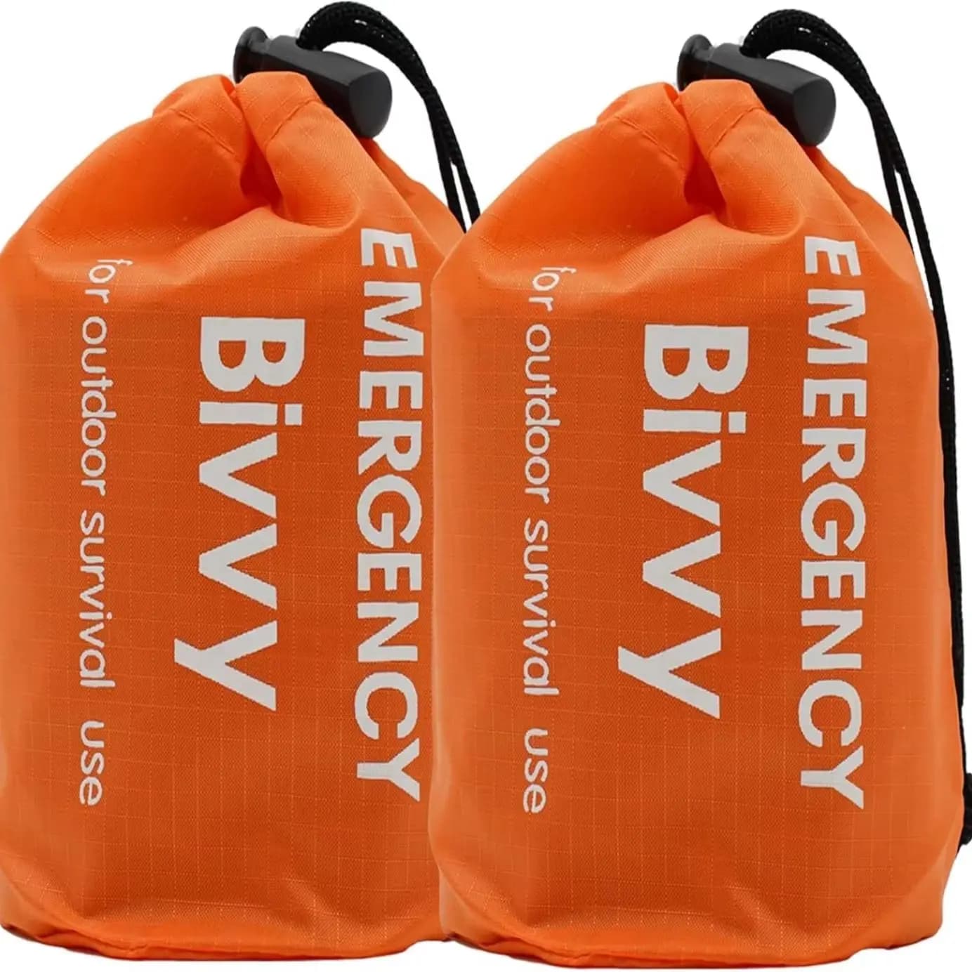 Sac de couchage d'urgence, sac bivouac, sac de couchage de survie, sac bivouac de camping, couvertur