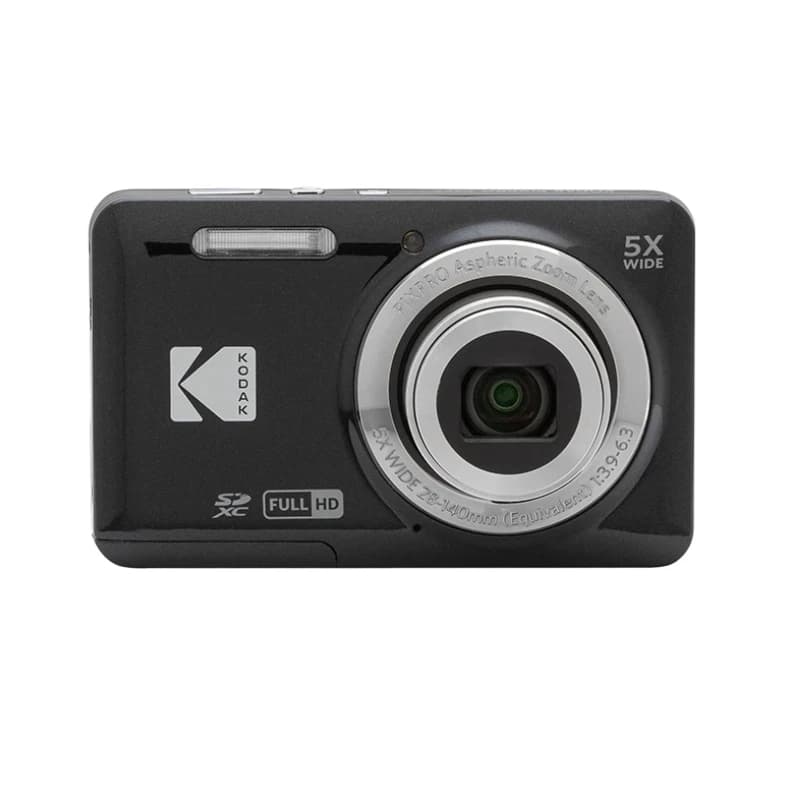 KODAK PIXPRO FZ55-RD 16MP appareil photo numérique 5X Zoom optique 28mm grand Angle 1080P Full HD vi