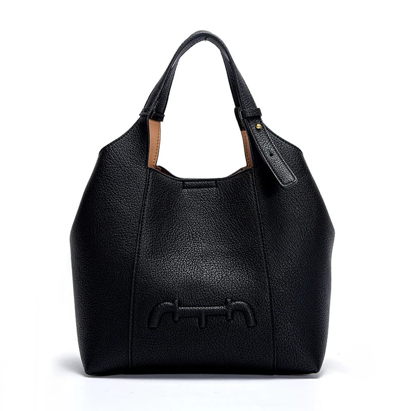 Sac fourre-tout pour femme 2026, nouveau sac à main noir simple grande capacité, sac de navetteur po