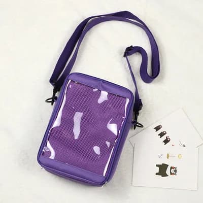 Sac à bandoulière transparent mini itabag japonais pour filles, sac à main polyvalent et tendance in