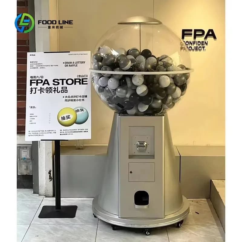 Distributeur automatique de capsules mécaniques miniatures personnalisé, à monnayeur, pour événement