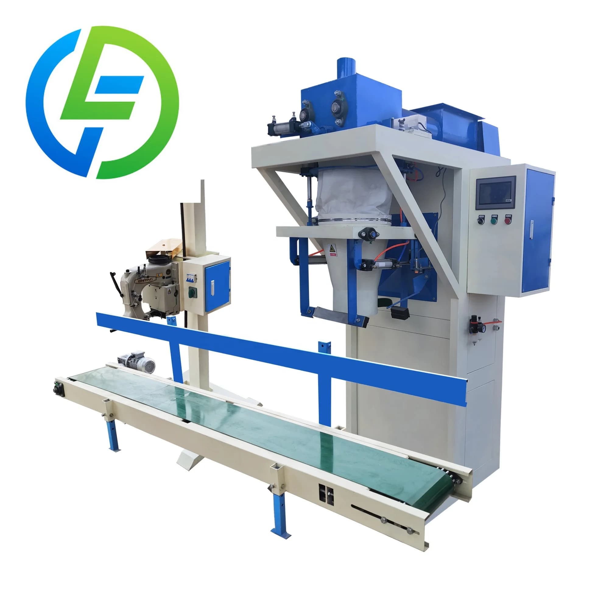 Machine d'emballage entièrement automatique de la farine de blé de remplissage de poudre de 1kg 2kg