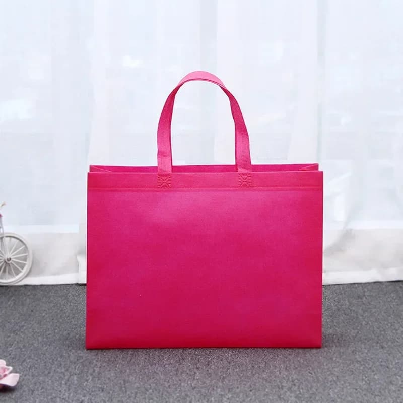 Sac à provisions en toile pliable réutilisable pour femme