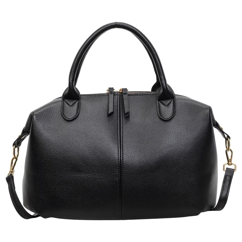 Sac à langer parisien élégant pour femmes, sac bandoulière en cuir de luxe minimaliste, sac fourre-t