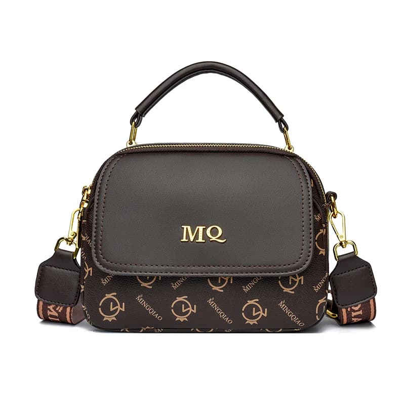 Petit sac à main de luxe en cuir PU pour femmes, petit sac à main de bonne qualité, couleur unie quo