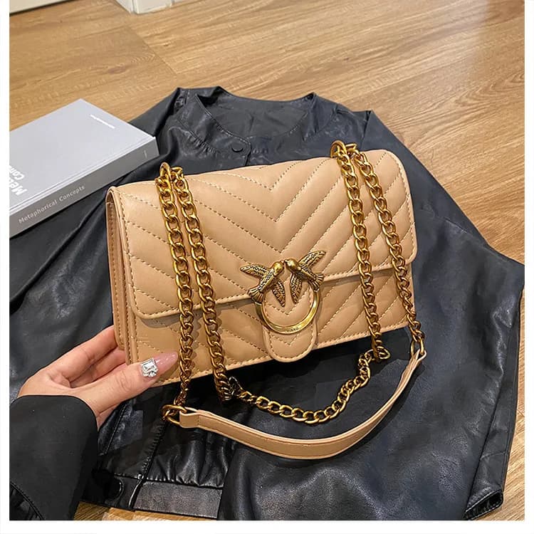 Sac à langer élégant en cuir, sac à main bandoulière élégant pour femme, sac fourre-tout de luxe de