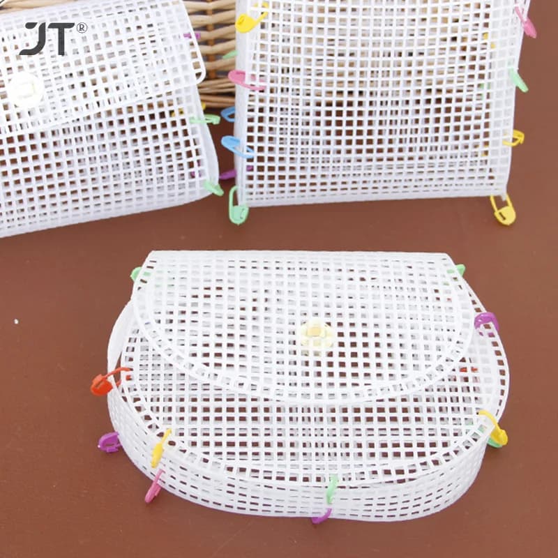 Kit de sac à main Transparent en toile plastique maille