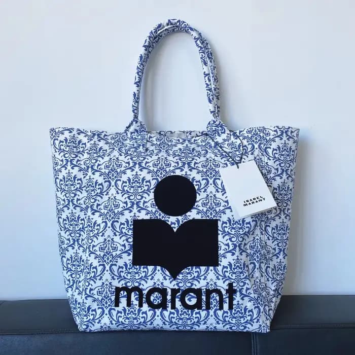 2026 Marant Nouveau style de créateur Sac en toile Marina coréen à strass Sac de shopping décontract
