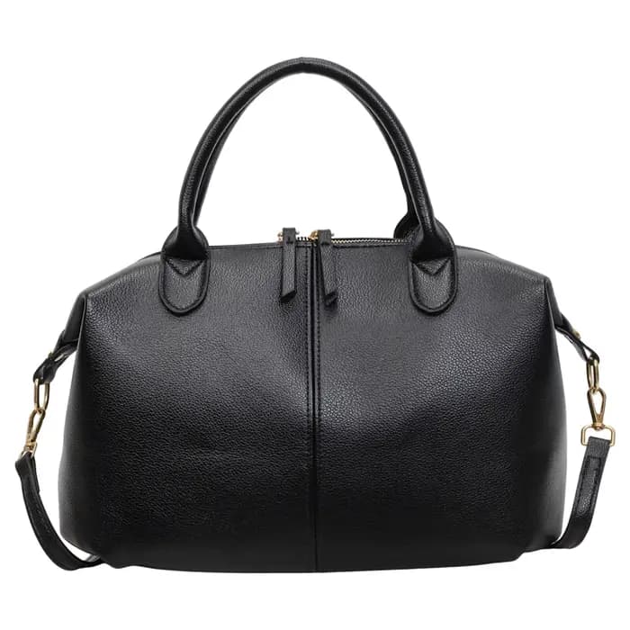 Sac à langer parisien élégant pour femmes, sac bandoulière en cuir de luxe minimaliste, sac fourre-t