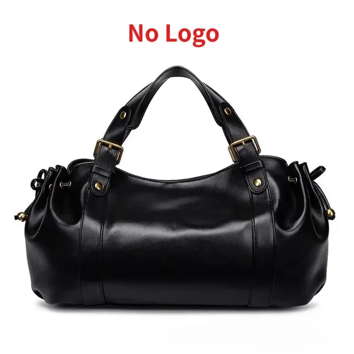 Sac à main simple à bandoulière pour femmes, sac Boston élégant et polyvalent, sac de travail intéri