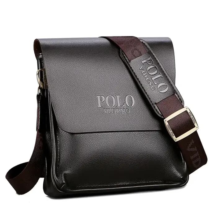Sac à bandoulière Polo d'affaires décontracté Paul sac en cuir Vertical sac à bandoulière pour docum