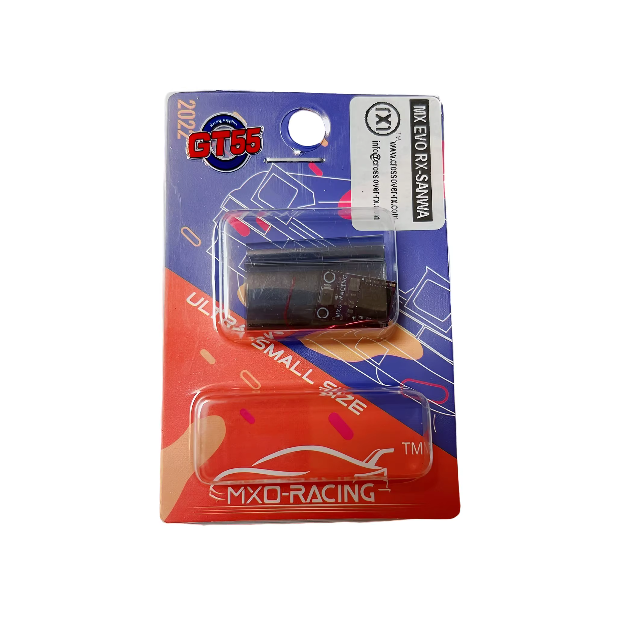 Récepteur MXO-Racing MINI-Z EVO RX-SANWA FH4 V3 MINIZ MR04 MR03EVO/MA030EVO pour émetteur Sanwa # MX