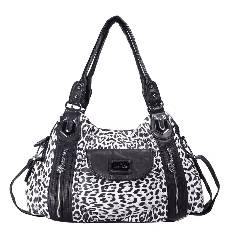 Sac à Main de Marque de Luxe en Cuir Souple pour Femme, Fourre-Tout de Shopping, de Bonne Qualité, M