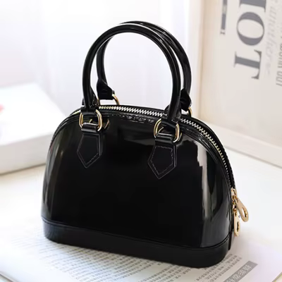 Sac à bandoulière de luxe en PVC de haute qualité, couleurs bonbons, sac à main à coque, sac à bando