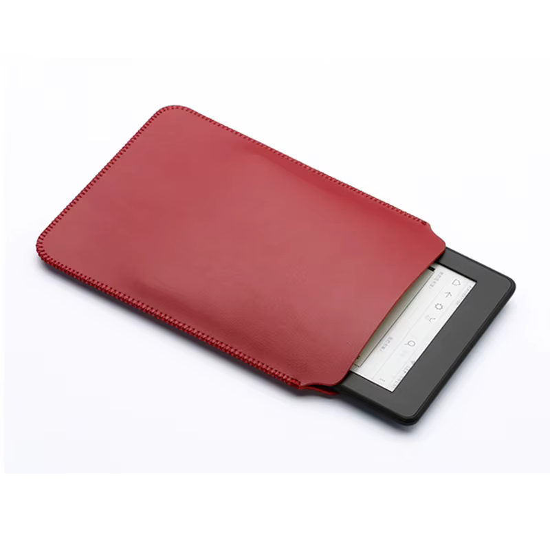 Sac à manches pour tablette Kindle Paperwhite 6.8 pouces, étui en cuir PU 11e 6 pouces pour Kindle, 