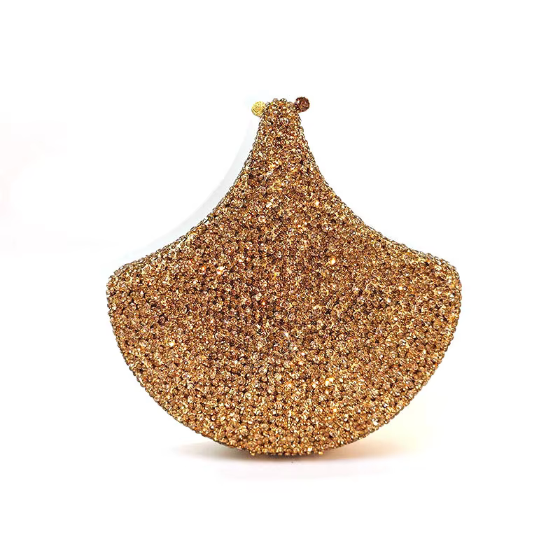 Pochette vintage en cristal, sac de soirée de luxe, sac de créateur haute couture