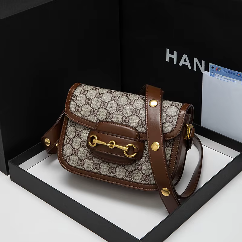 Sac de selle en cuir véritable pour femme, sac à bandoulière simple sous les bras, nouveau sac à ban