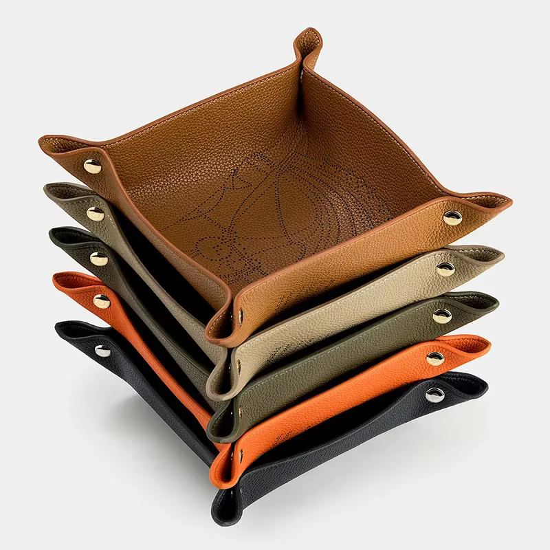 Sac à bandoulière en cuir design évidé léger de luxe, rangement de bijoux et d'accessoires, porte-cl