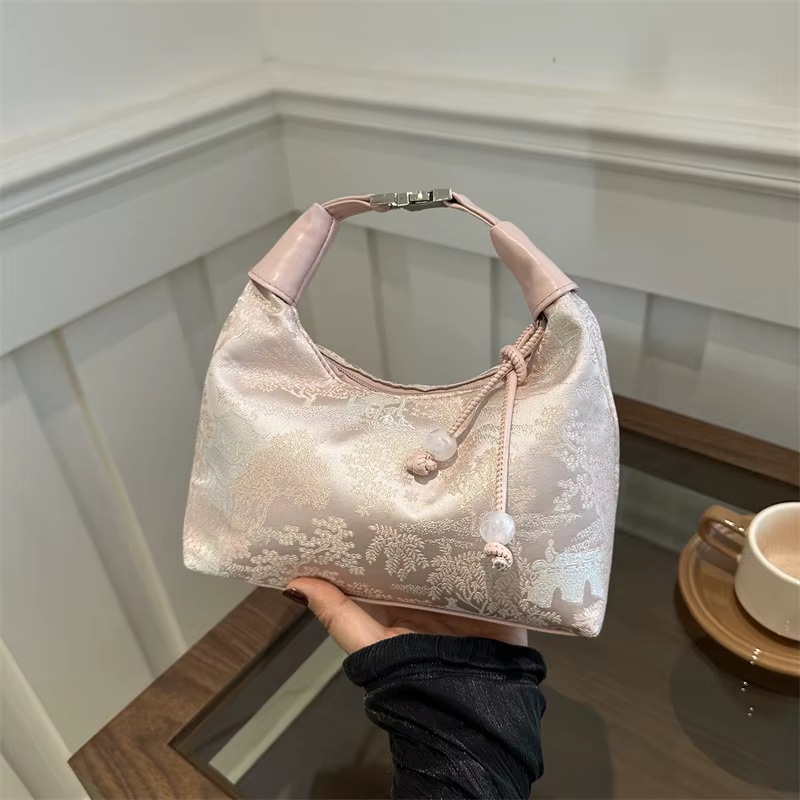Nouveau Style chinois broderie Fine dames sacs à main 2025 été mode sac à bandoulière bandoulière qu