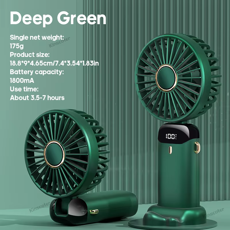 Mini ventilateur portatif USB Pliable Ventilateur de cou suspendu Ventilateur USB rechargeable à 5 v