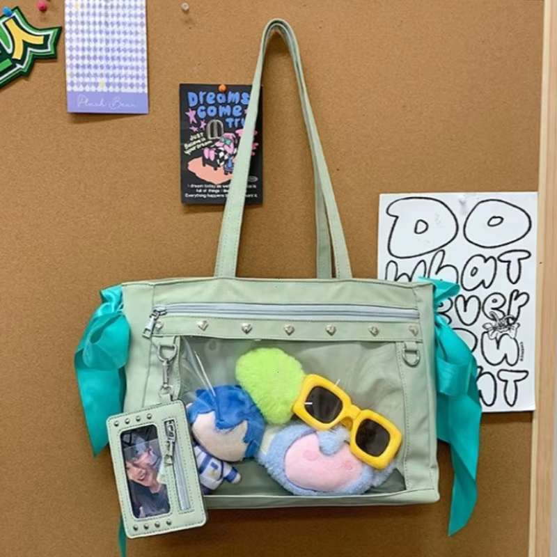 Sacs à bandoulière Ita Bag pour femme, sacs carrés pour adolescentes, sacs fourre-tout, sacs à nœuds