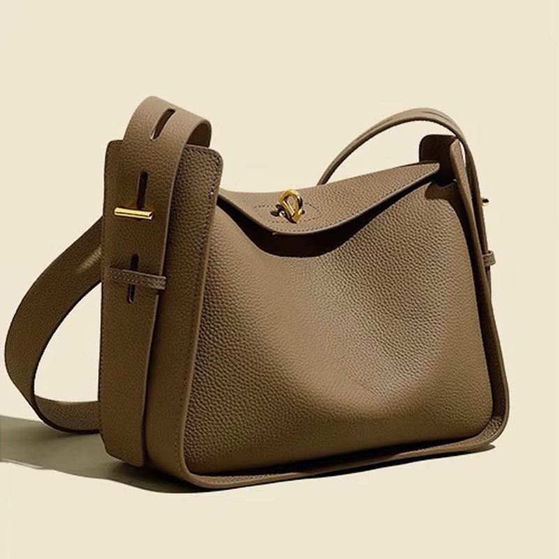 Nouveau Sac à Main de Luxe en Cuir Véritable pour Femme, Sac Bandoulière et Sac Fourre-tout Grande C