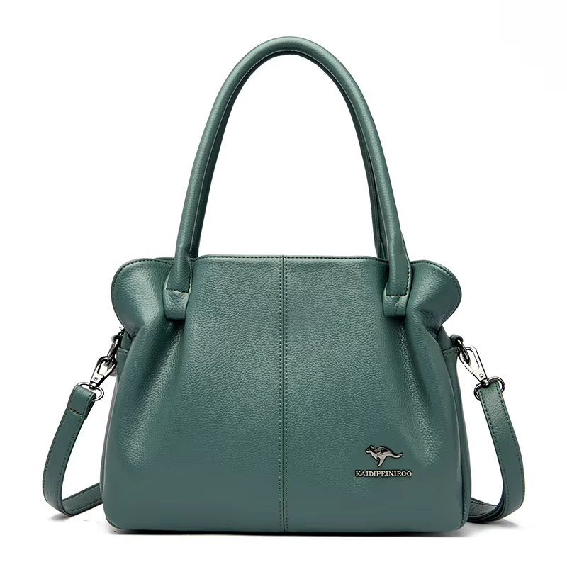 Sac à main en cuir souple pour femme, sacs à main de grande capacité, sacs à main décontractés, sac 