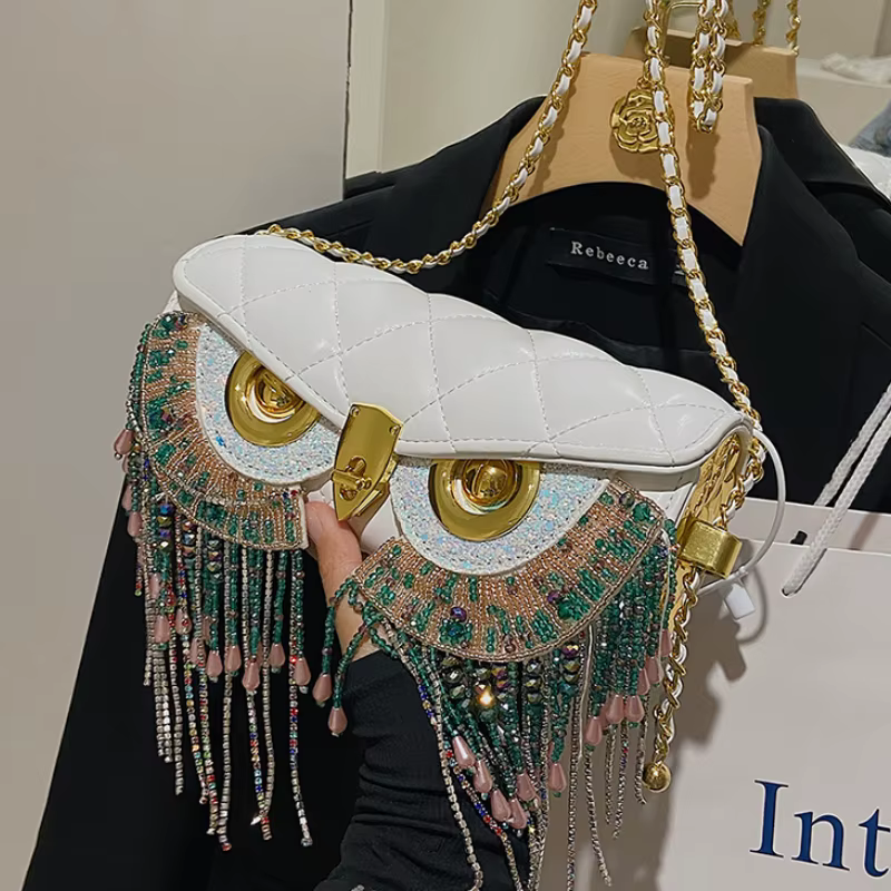 Sacs Hiboux Mignons pour Femmes 2026 Nouveau Sac à Main de Luxe de Créateur Sac Bandoulière Tendance