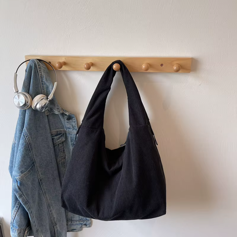 Sac à bandoulière portatif de grande capacité, fourre-tout de Style paresseux, sac de Shopping pour 