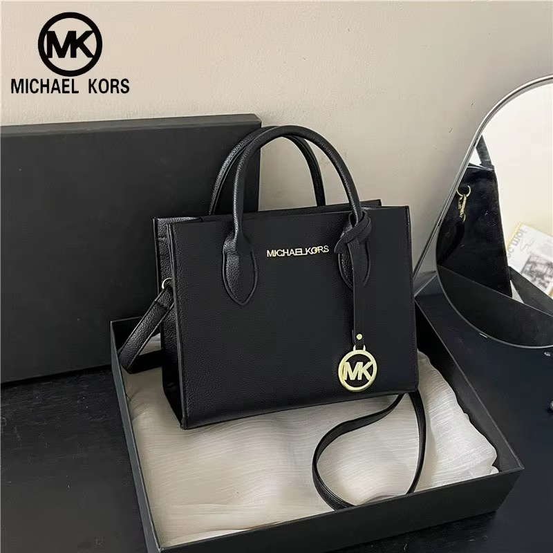 Sac fourre-tout Michael Kors MK, Nouveauté 2026, Sensation haut de gamme, Luxe léger, Tendance, Poly