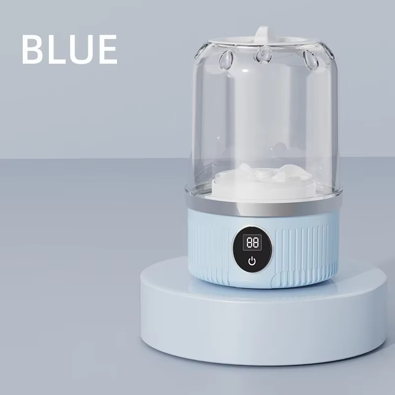 Mini machine à laver électrique domestique sans fil pour sous-vêtements, chaussettes et vêtements po