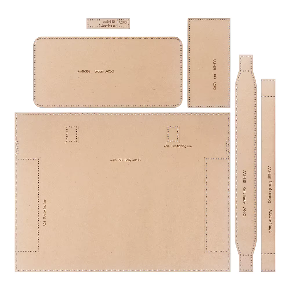 1 ensemble de sacs à main pour femmes, sacs simples et élégants - Modèle en papier kraft, artisanat 