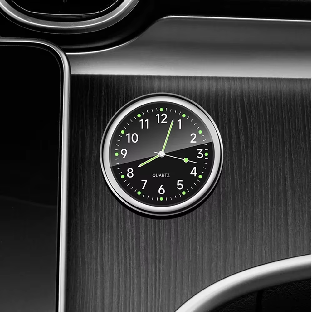 Mini montre voiture horloge à Quartz Mini horloge étanche vélo moto montre Auto ornement voiture acc