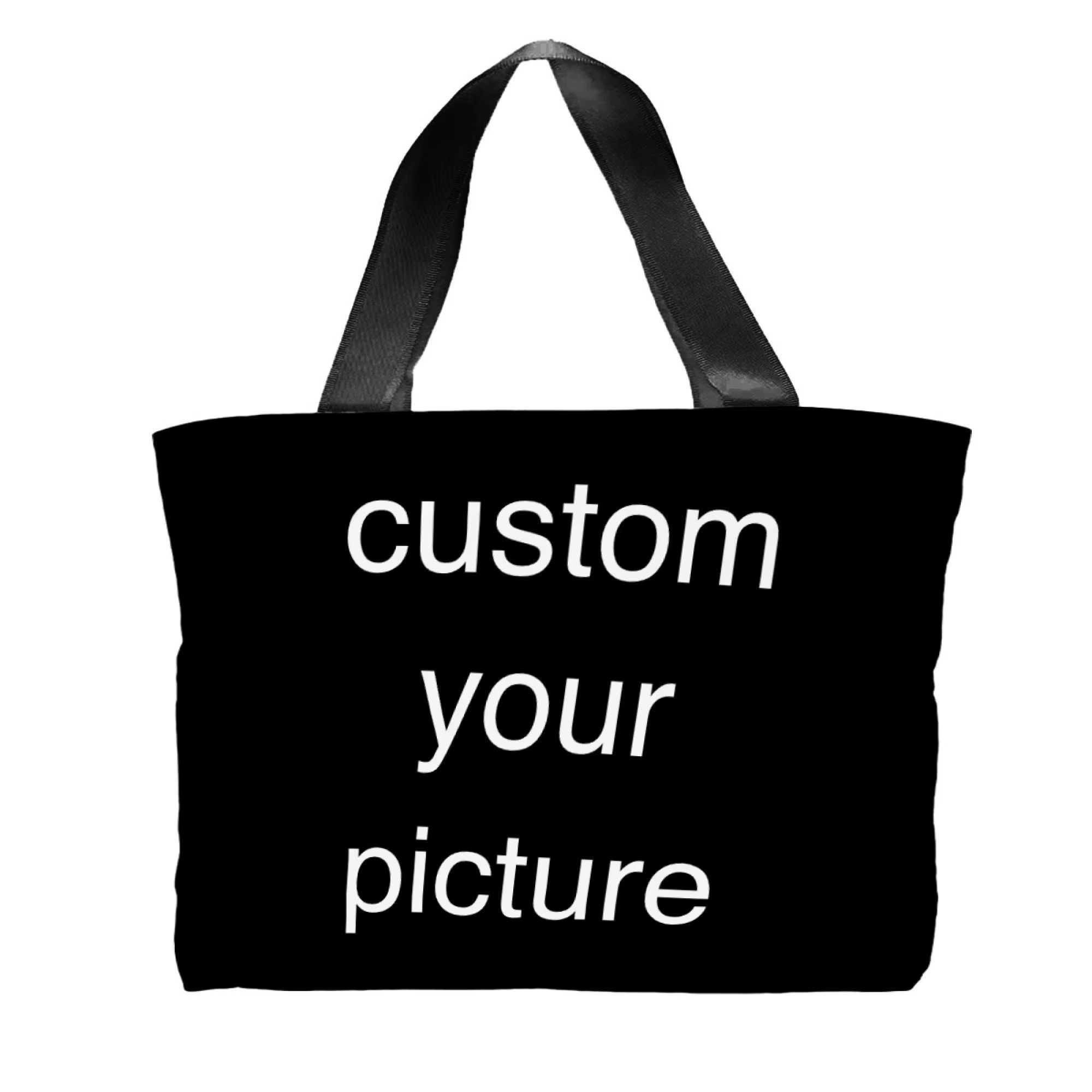 Sac fourre-tout personnalisé Sac à provisions réutilisable personnalisé Sac de shopping