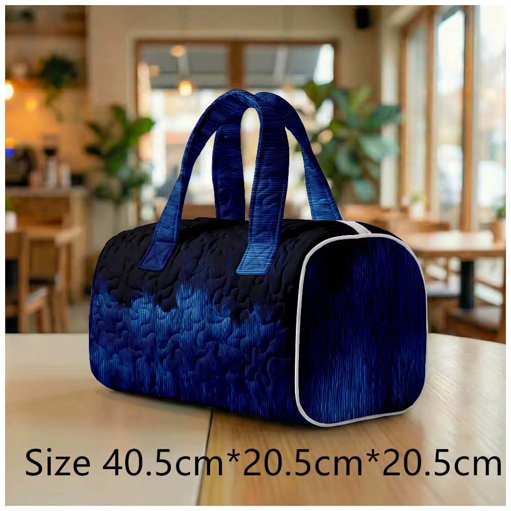 Sac fourre-tout matelassé tendance pour femme, imprimé tie-dye aquarelle, sac à bandoulière bohème c