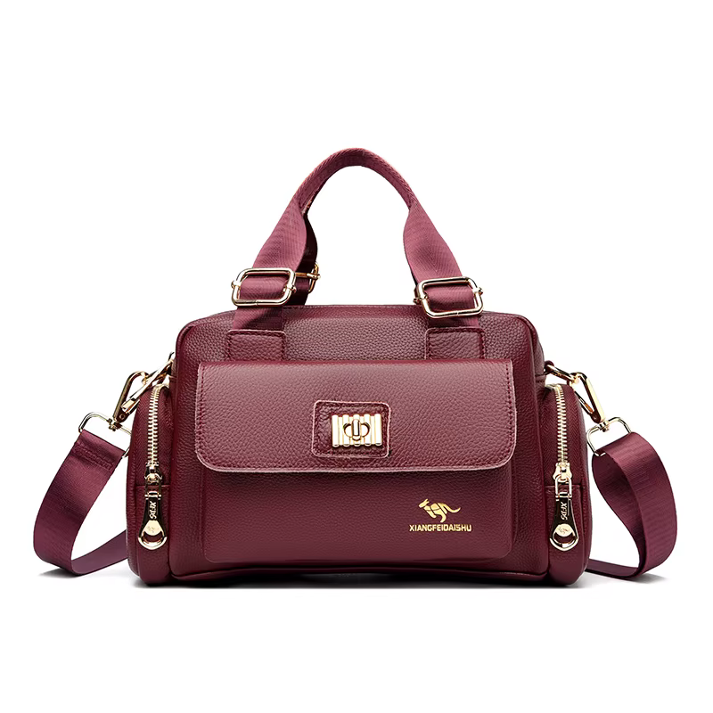 Sac à main en cuir souple de grande capacité pour femmes, marque de loisirs, sacs initiés, mode de c