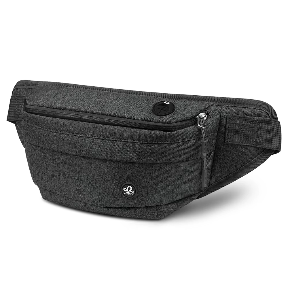 ERÜFLY-Sac Banane pour Homme et Femme, Grande Ceinture de Randonnée, Bandoulière Initiée pour la Cou