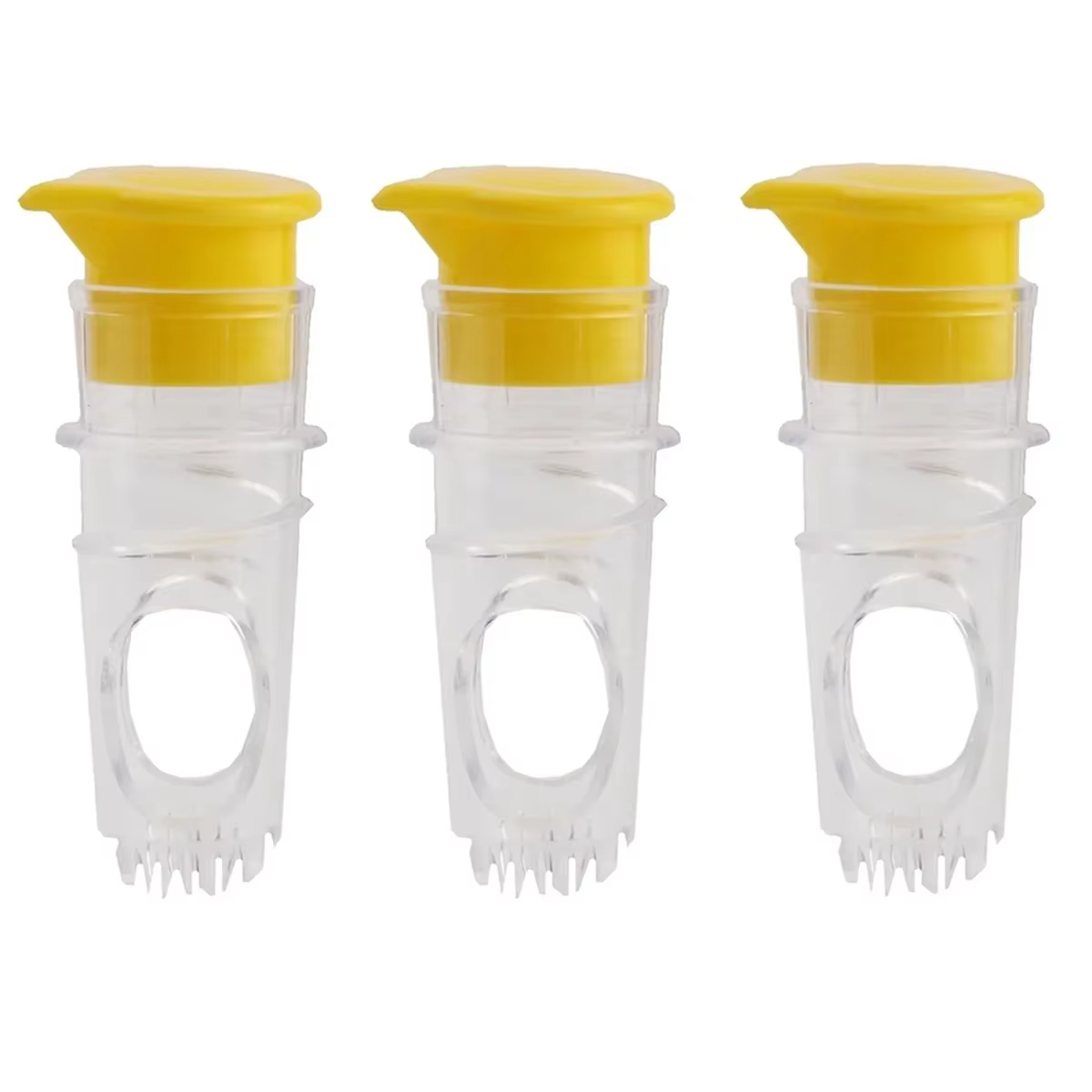 Mini presse-citron manuel 3 pièces, presse-citron Portable, presse-fruits multifonctionnel pour votr