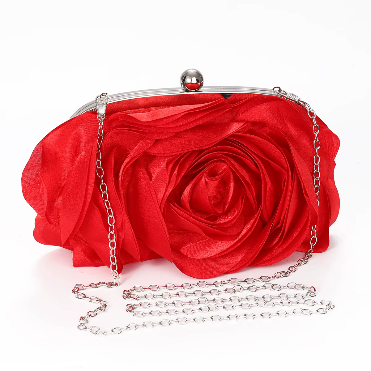 Sac de soirée floral portable pour femme, petit sac à main pour mariée, robe complète, sac à main de