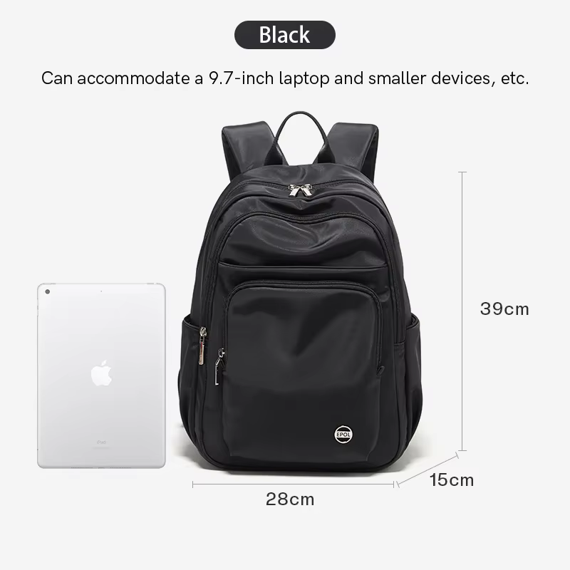 Fouvor avion cabine sac à dos sangles réglables grande capacité école sacs à dos ordinateur étanche
