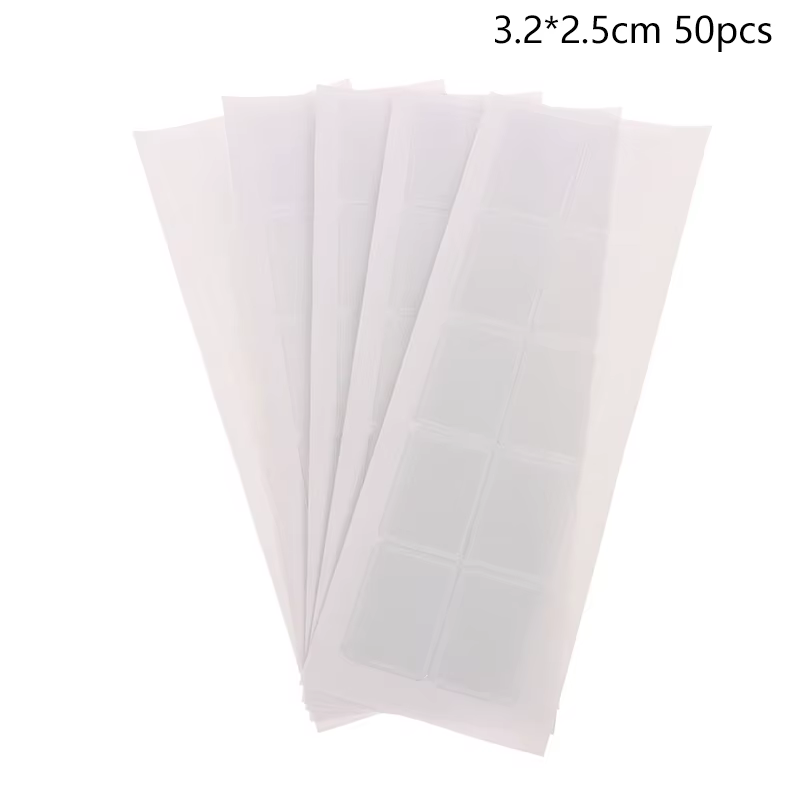 Poudres auto-adhésives pour collier, pocommuniste auto-adhésives pour cartes d'affichage de collier,