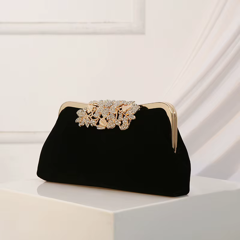 Pochettes de soirée en strass pour femmes, sac à main de fête en cristal scintillant et diamant, sac