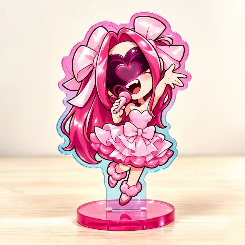 Figurine en acrylique Stage Mizi & Sua Mini - Adorable personnage version Q, ornement, cadeau pour l