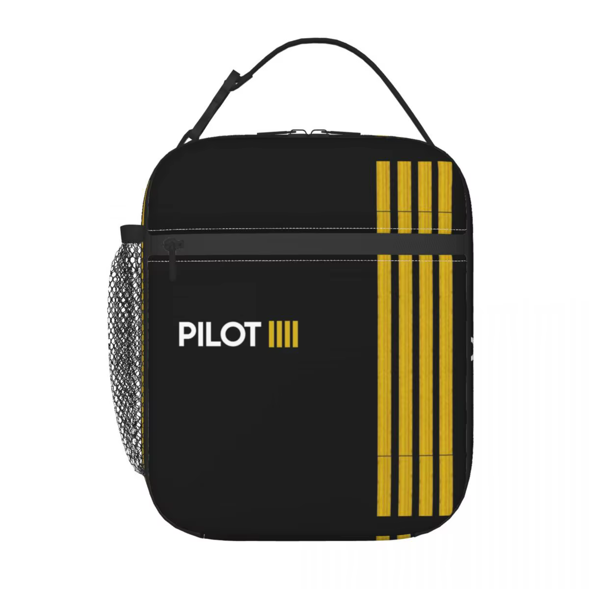 Boîtes à lunch réutilisables pour femmes, sac à lunch isotherme, glacière thermique, avion d'aviatio