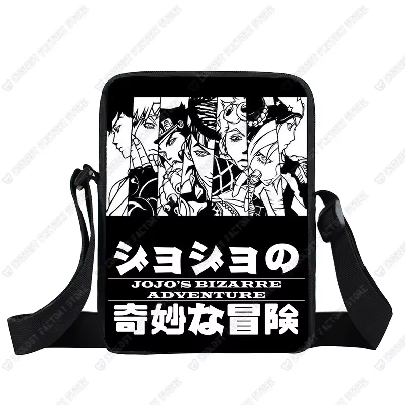 Sac à bandoulière Anime Jojo Ives Arre Adventure pour femme, sac à main pour adolescent, sacs à band