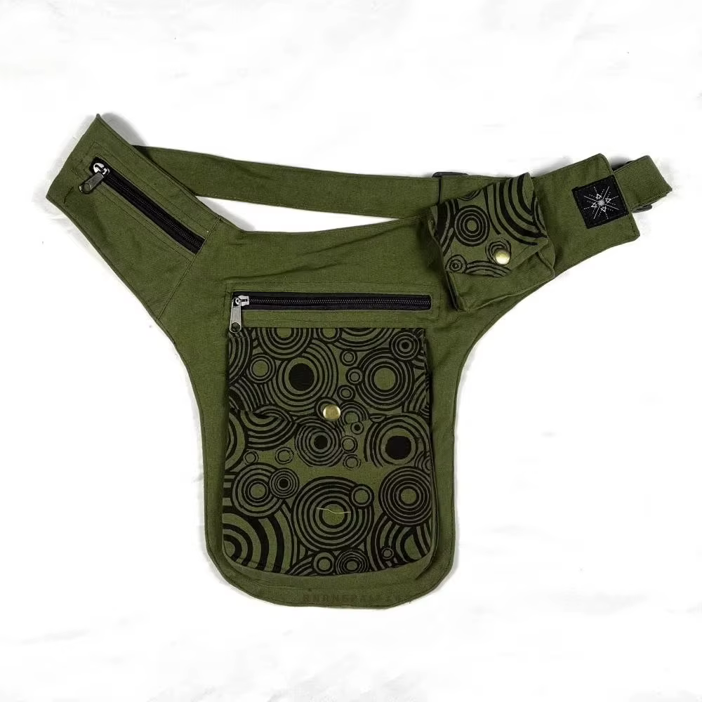 Sac de ceinture design vintage American Hippie Tribe en édition limitée pour femme - Sac à bandouliè