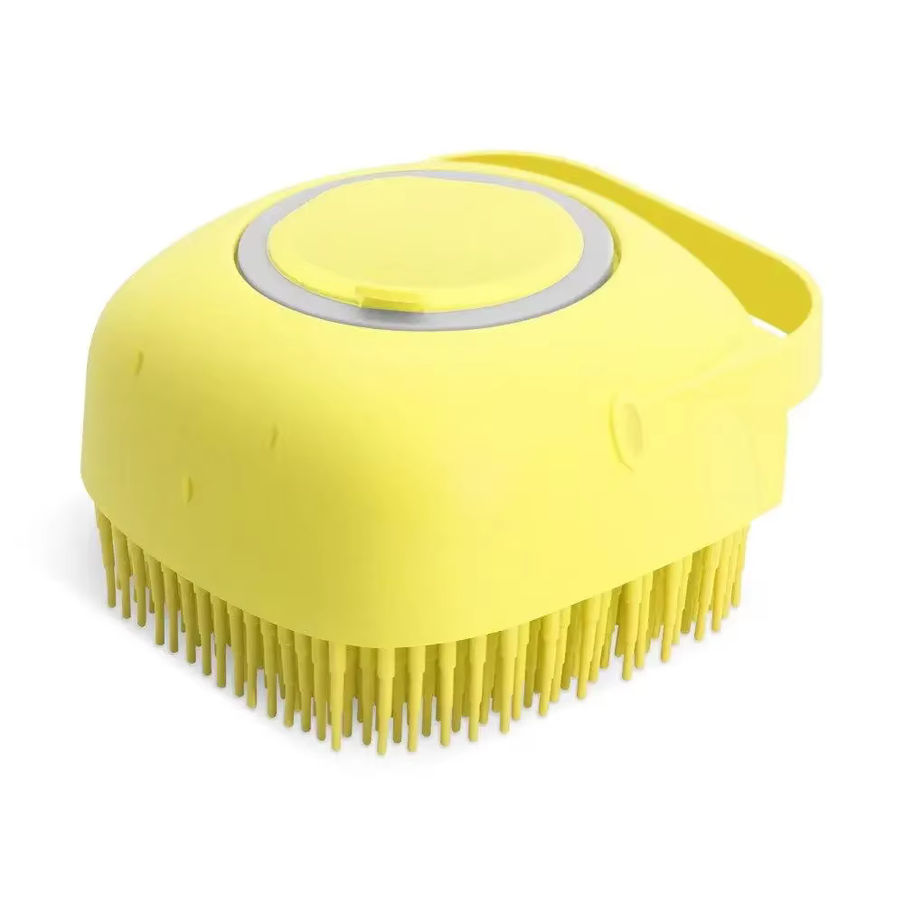 Brosse à shampoing pour chien, 2.7oz, 80ml, peigne de Massage pour chat, épurateur de toilettage pou